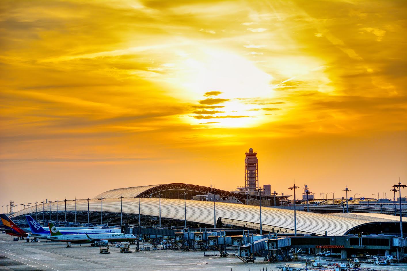 まつお内科写真部 ブログ記事写真 関西国際空港で撮影した写真